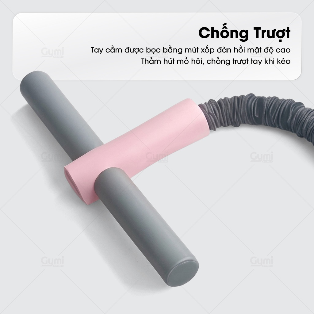 Dây Kéo Bụng Có Bàn Đạp Đa Năng - Dây Kháng Lực 75lbs Tập Core Tay Chân Toàn Thân Tại Nhà - KeoBung75lbs