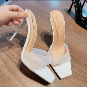 CAO GÓT MECA SANG CHẢNH, SANDAL 1 DÂY NGANG QUAI TRONG .