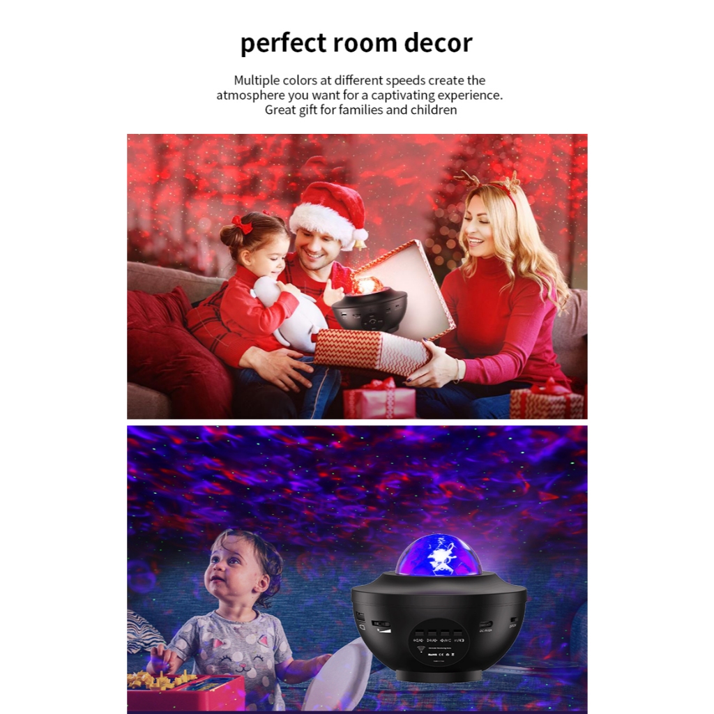 Đèn Ngủ Hoàng Hôn Decor | Loa Bluetooth, Điều Khiển Từ Xa, 21 Mode | Đèn LED Trang Trí Phòng Ngủ, Học Để Bàn