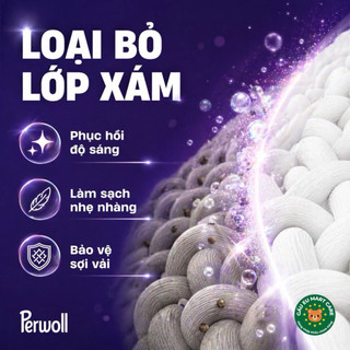 Nước giặt Perwoll trắng Renew – Giữ trắng sáng, chống xỉn màu, mềm vải, thơm lâu chuẩn Đức