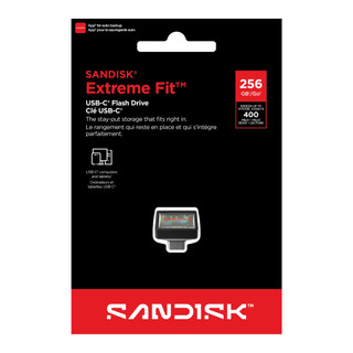 USB 3.2 Sandisk Extreme Fit CZ530 Cổng TypeC 256GB 400MB/s - SDCZ530-256G-G46 (Đen) - Phụ Kiện Nhất Tín