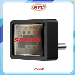 USB 3.2 Sandisk Extreme Fit CZ530 Cổng TypeC 256GB 400MB/s - SDCZ530-256G-G46 (Đen)