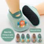 Giày Bún Tập Đi Cho Bé Trai Chất Liệu Cotton Mềm Mại, Đế Mềm Chống Trượt, Thoáng Khí An Toàn Cho Bé Tập Đi 6- 18 Tháng