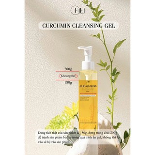 Combo 2 Chai Gel rửa mặt Curcumin - TẶNG 1 -  Fificosmetic