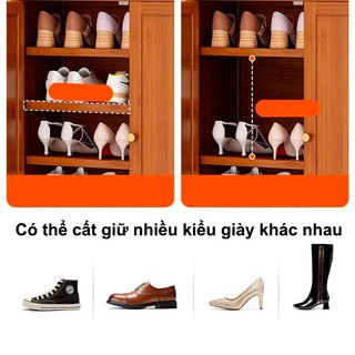 Kệ giày tre cao cấp hiện đại, tủ giày đặt sàn 5-6 tầng, tủ lưu trữ giày cửa ra vào sức chứa lớn