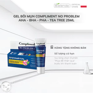 Gel bôi mụn Compliment No Problem AHA - BHA - PHA - Tea Tree 25ml