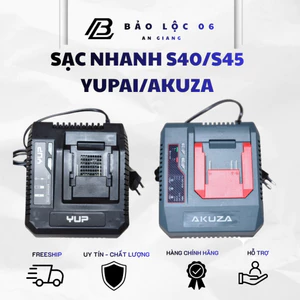 Sạc Nhanh YUPAI/AKUZA S40/S45 – Sạc Cực Nhanh, Ít Nóng, sạc chân phổ thông 21V