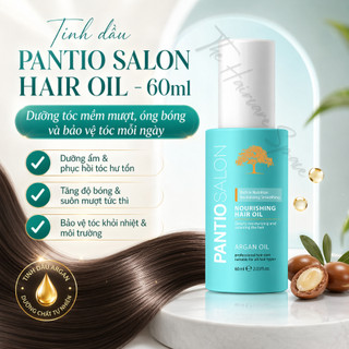 [Chính hãng] Tinh dầu dưỡng tóc Pantio Salon Hair Oil - 60ml/chai