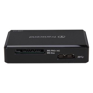 Đầu đọc thẻ 3.1 Transcend RDF8 Multi Card Reader - hỗ trợ 3 khe MicroSD/SD/CF (Đen) - Phụ Kiện Nhất Tín