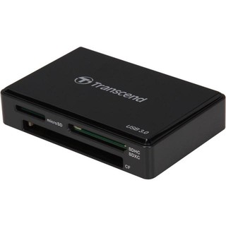 Đầu đọc thẻ 3.1 Transcend RDF8 Multi Card Reader - hỗ trợ 3 khe MicroSD/SD/CF (Đen) - Phụ Kiện Nhất Tín