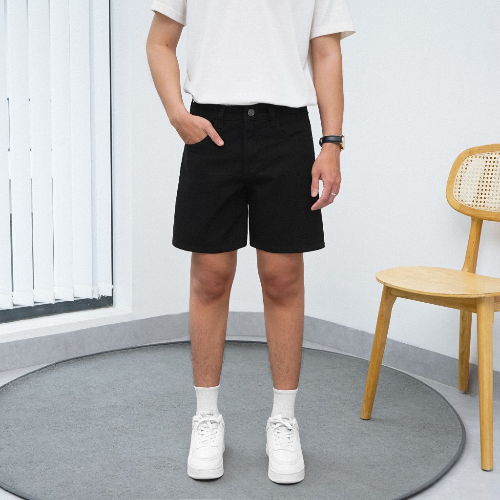 Quần short jean Nam form lửng, Chất Rin Cotton 3 màu dễ phối_JS01, JS02, JS03 Menswear Pants | BigBuy360 - bigbuy360.vn