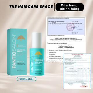 [Chính hãng] Tinh dầu dưỡng tóc Pantio Salon Hair Oil - 60ml/chai