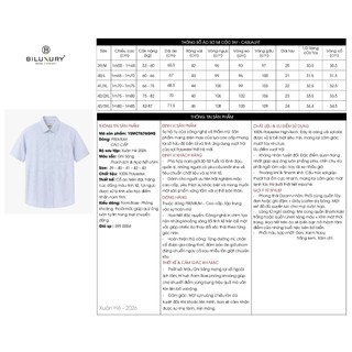 [T7_SALE 20%_HT] Áo Sơ Mi Nam Ngắn Tay Thiết Kế 1SMCT676GHS Biluxury Form BOSS Kháng Khuẩn Bền Màu