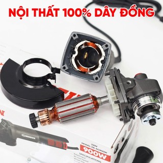 Máy Cắt Mài Góc Cầm Tay BS BOSSUN EB-AG900W / Công Suất 900W / Tốc độ 11000v/p / Motor dây đồng