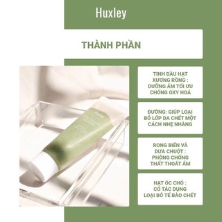 Tẩy Da Chết Huxley Gel Tẩy Tế Bào Chết Mặt Huxley Làm Sạch Thu Nhỏ Chân Lông Fullsize Mini - Skinora Beauty