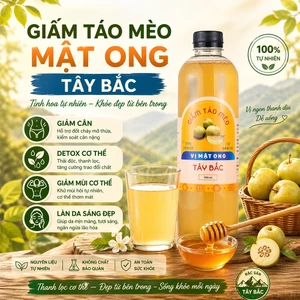 500Ml Giấm Táo Mèo Mật Ong Tây Bắc Hữu Cơ Giảm Cân An Toàn Hiệu Quả Nhất Cấp Tốc