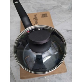 NỒI NẤU BỘT 16 CM ( DÙNG ĐƯỢC BẾP TỪ) DELITES