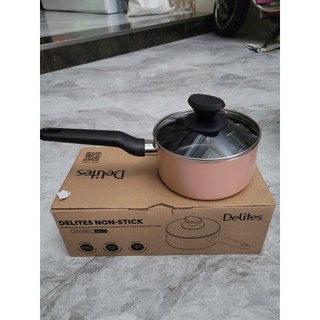 NỒI NẤU BỘT 16 CM ( DÙNG ĐƯỢC BẾP TỪ) DELITES