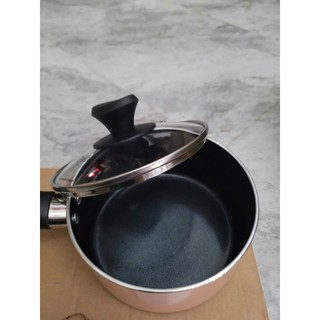 NỒI NẤU BỘT 16 CM ( DÙNG ĐƯỢC BẾP TỪ) DELITES