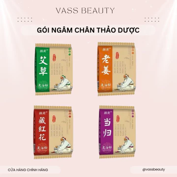 Túi Thảo Dược Ngâm Chân, Dược Liệu Chăm Sóc Chân Túi Lọc Dạng Bột Thảo Dược - 1 Bịch 600G