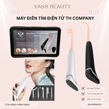 Máy Điện Tím Sát Khuẩn Cầm Tay TH COMPANY Dùng Sau Nặn Mụn Dùng Cho Spa TMV