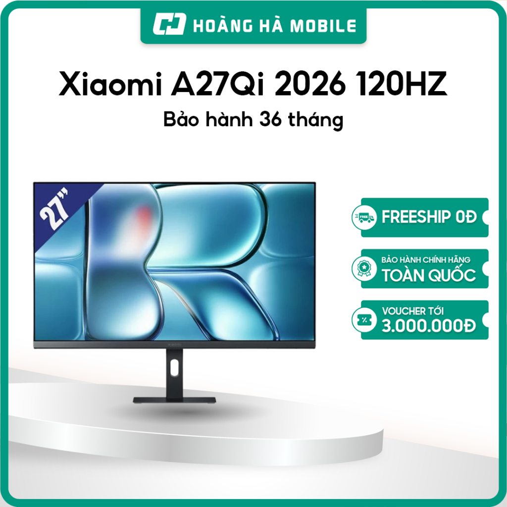 (Hỏa tốc) Màn hình Xiaomi A27Qi 2026 (ELA6568EU) / Xiaomi A27i 2026 (ELA6410EU) - Chính hãng