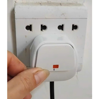 Phích Cắm Điện 3 Chấu 1 Cái Có Công Tắc | Cầu Chì Bảo Vệ | Đầu Cắm 220V Chống Chập Chịu Tải Cao