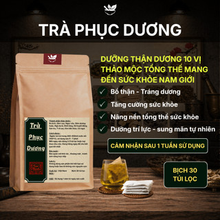 Trà Thảo Mộc Phục Dương - Ankhangorganic - Bổ thận tráng dương, dưỡng thận, mạnh tâm, thông huyết mạch
