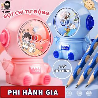  Gọt Bút Chì Quay Tay Hình Phi Hành Gia – Đồ Chuốt Bút Cho Bé, Dễ Dùng, An Toàn, Gọn Nhẹ Cho Học Sinh