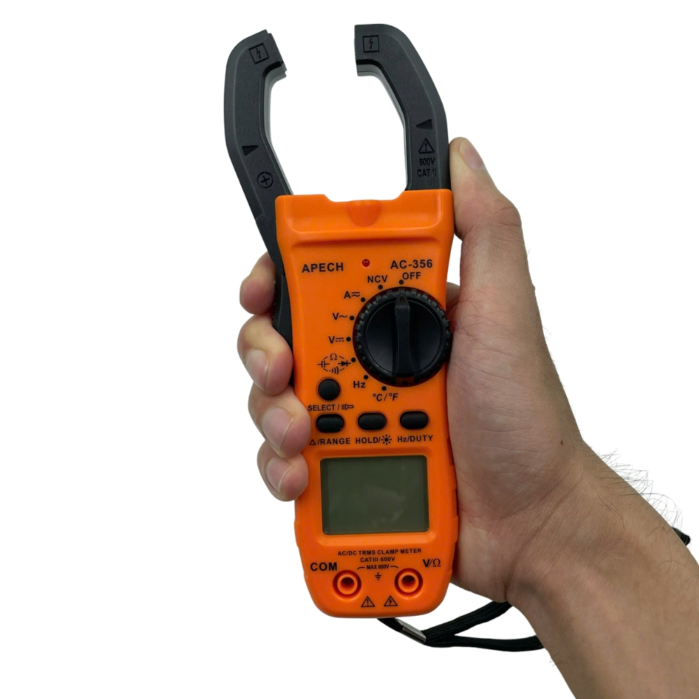 Ampe kìm đo AC/DC tích hợp TrueRMS, kiểm tra thông mạch, diode, dò điện không tiếp xúc NCV