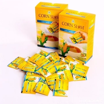 Đường Bắp Ăn Kiêng Corn Slim Hộp 50 Gói Sử Dụng Trong Bửa Ăn Hàng Ngày Phù Hợp Cho Người Ăn Kiêng