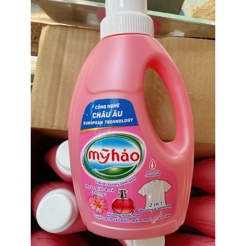 Nước Giặt Mỹ Hảo Hương Nước Hoa chai 800g