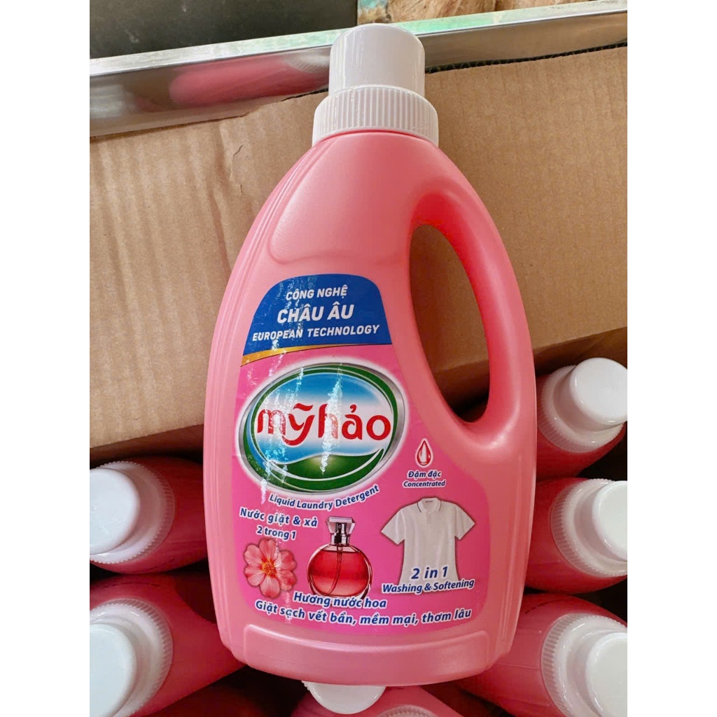 Nước Giặt Mỹ Hảo Hương Nước Hoa chai 800g