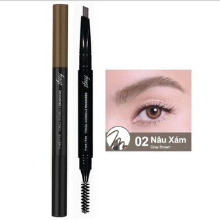 Chì Mày TFS Designing Eyebrow Pencil Chì Kẻ Mày 2 Đầu The Face Shop Bền Màu Lâu Trôi - Skinora Beauty