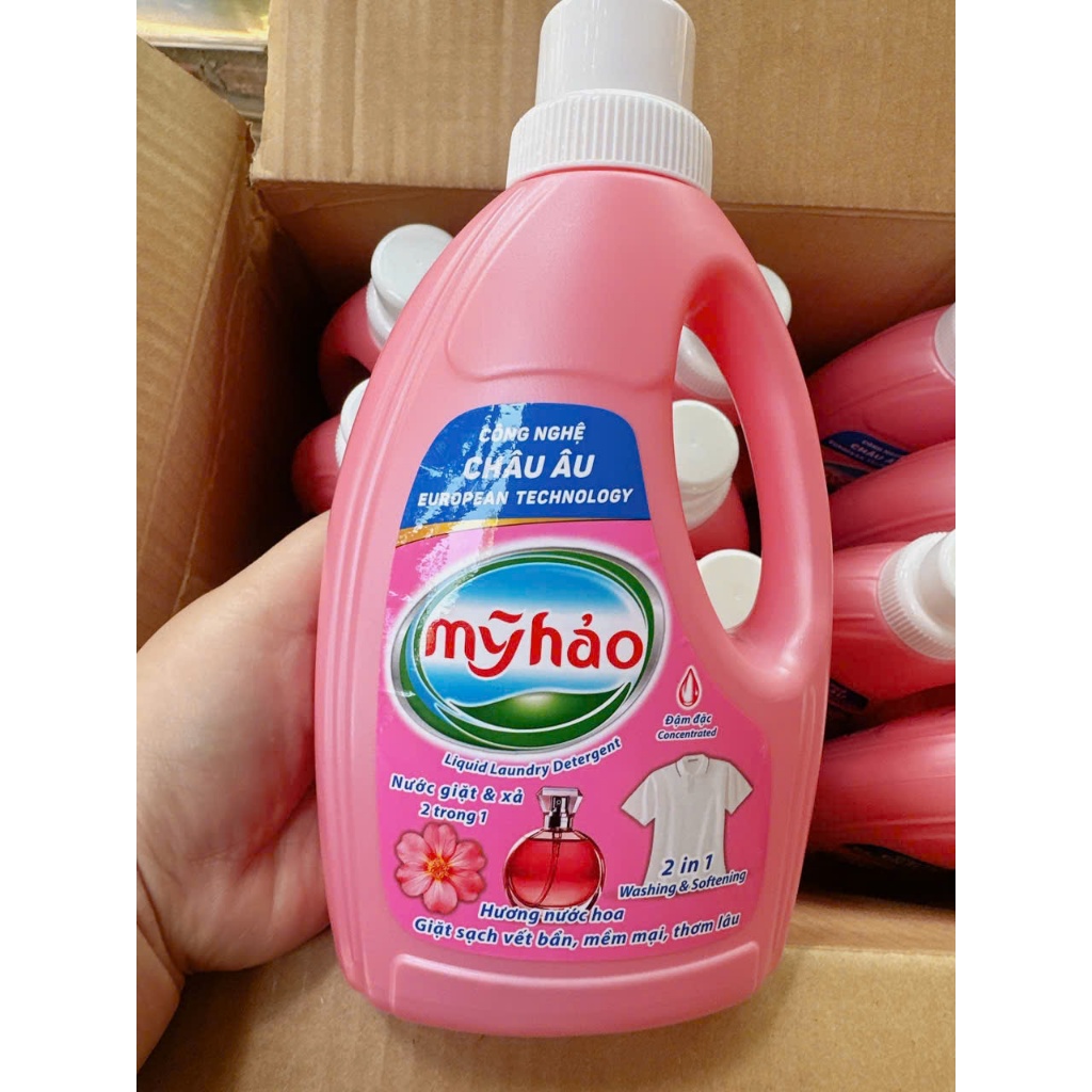 Nước Giặt Mỹ Hảo Hương Nước Hoa chai 800g