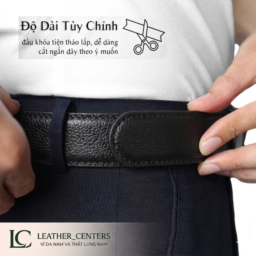 Thắt Lưng Nam Da Bò Thật TL Nhám - Phong Cách Lịch Lãm, Sang Trọng Cho Các Anh Mang Đi Làm Đi Chơi