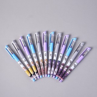 Bút Gel 0.5mm Xanh Đen Tím Classmate, Viết Trơn, Mực Đậm, Bút Bi Cung Hoàng Đạo Nhanh Khô, Nét Mảnh