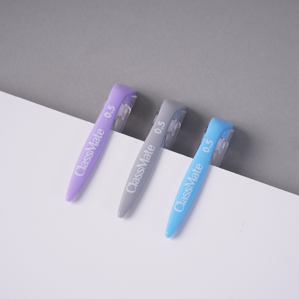 Bút Gel Classmate - 1 Chiếc - Bút Nước Ngòi 0.5mm, Có 3 Màu Xanh Đen Tím, Bút Viết Trơn, Mực Ra Đều, Ghi Chép CL-GP107