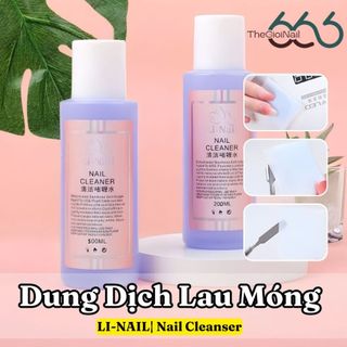 Dung Dịch Vệ Sinh Móng LiNail Nail Cleaner  – Nước Làm Sạch & Khử Dầu Móng, Lau Gel, Cồn Chuyên Nghiệp THEGIOINAIL666