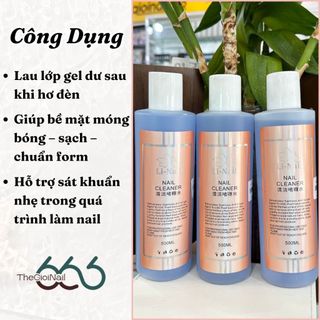 Dung Dịch Vệ Sinh Móng LiNail Nail Cleaner  – Nước Làm Sạch & Khử Dầu Móng, Lau Gel, Cồn Chuyên Nghiệp THEGIOINAIL666