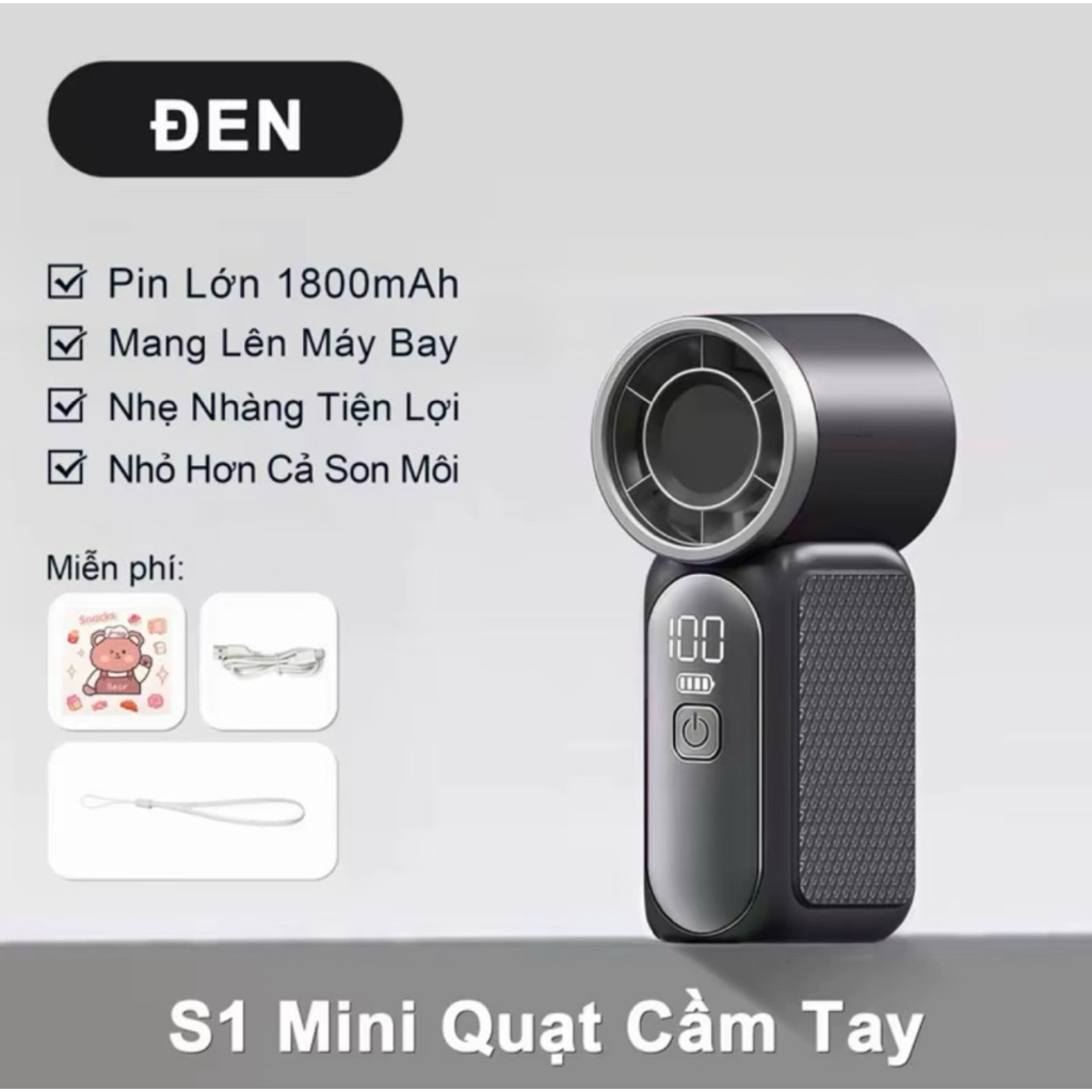 Quạt X688 Tặng dây ,sạc Mini tốc độ cao, nhiều mức gió, làm mát nhanh, quạt tích điện X688 Nhiều Mẫu