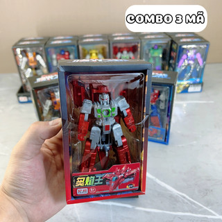 Đồ Chơi Robot Siêu Chiến Binh Metal Transformer - Đồ Chơi Lắp Ráp Robot Biến Hình Oto, Máy Bay, Xe Tải 2IN1