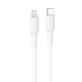 Cáp sạc nhanh Belkin USB-C to Lightning công suất 30W vỏ nhựa chứng chỉ MFi siêu bền truyền dữ liệu bảo hành 2 năm
