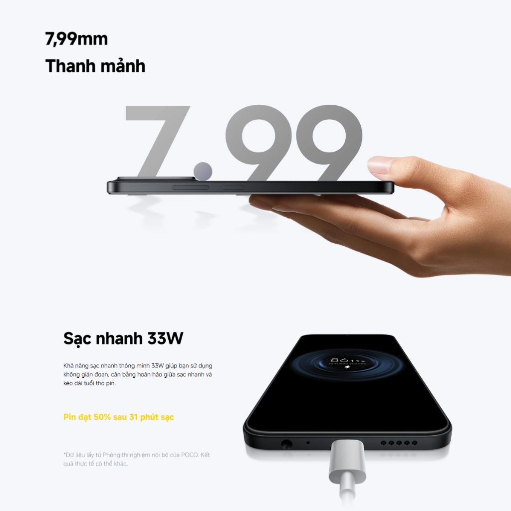 Điện thoại Xiaomi POCO C85 (6GB + 128GB) Pin 6000mAh - Bảo Hành Chính Hãng 12 Tháng | BigBuy360 - bigbuy360.vn