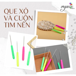 QUE XỎ TIM NẾN - QUE CUỘN TIM NẾN / QUE XỎ & CUỘN TIM NẾN