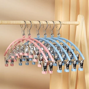 T50_ Móc Kẹp Treo Quần Áo Đa Năng Tiện Lợi