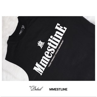 Áo thun tank top MMESTLINE "LOGO TANKTOP" form Boxy chất liệu Premium Cotton In Lụa Trame