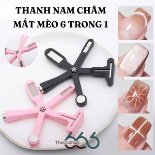 Thanh Nam Châm Mắt Mèo 6 Trong 1 Đa Năng – Tạo Hiệu Ứng Cat Eye Chuyên Nghiệp THEGIOINAIL666