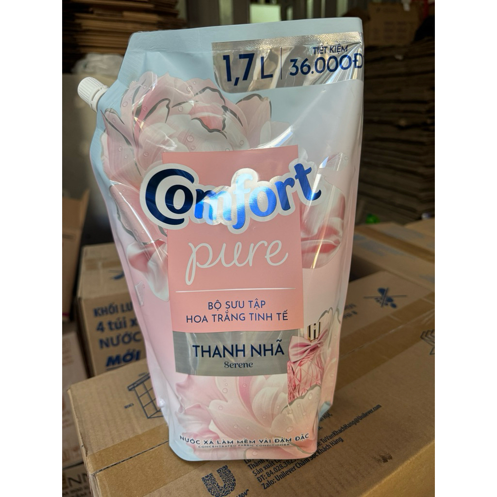 Nước Xả Vải Comfort  1.8l tặng