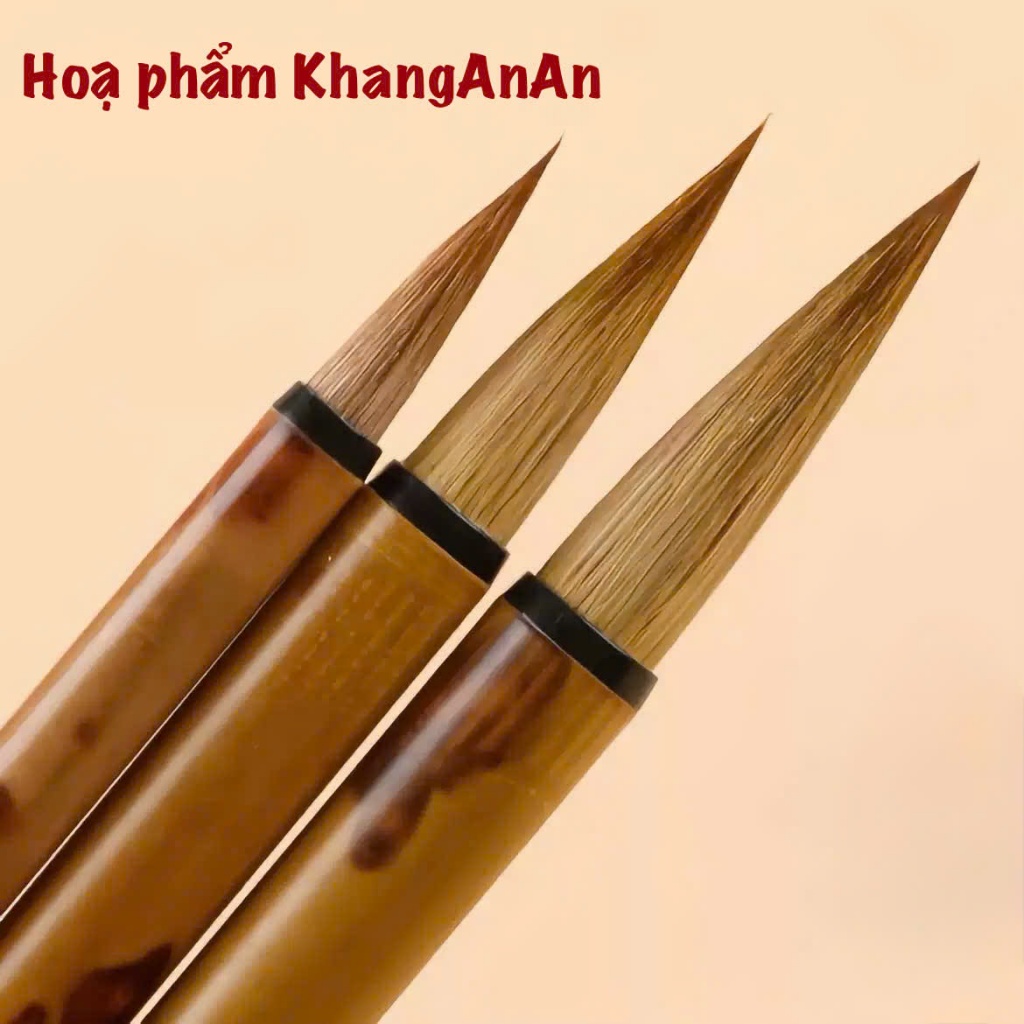 BỘ BÚT LÔNG CÁN TRÚC ĐỐM - CỐT CÁCH THANH TAO, NÉT CỌ TÀI HOA